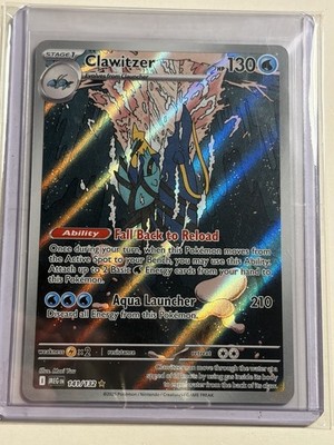 Clawitzer 141/132 - Me01: Mega Evolution - Mint Condition   