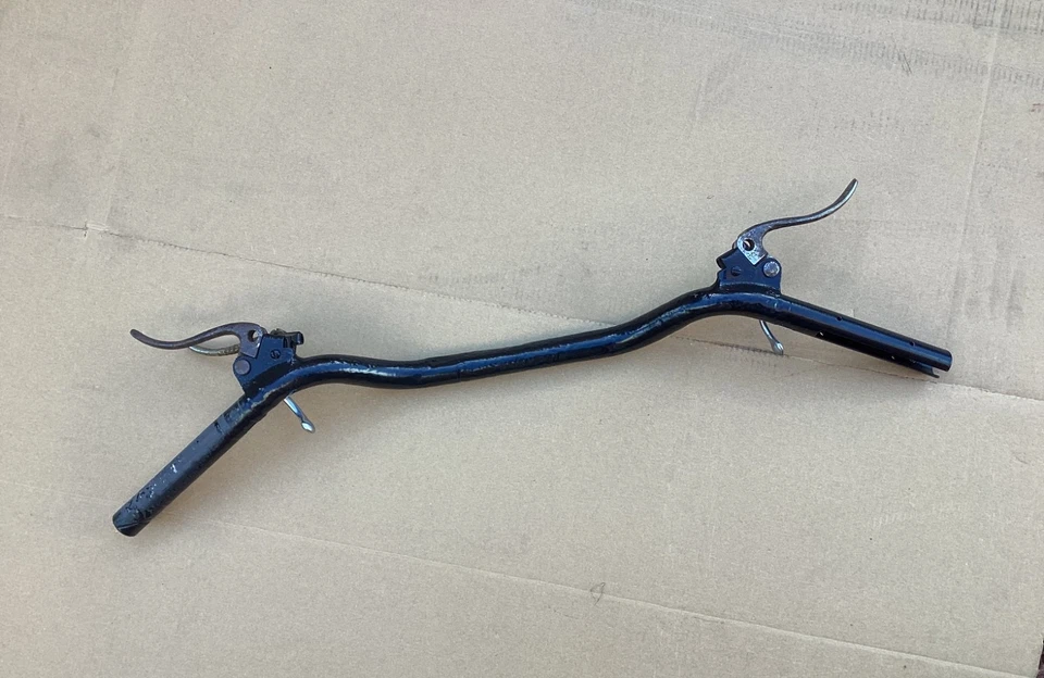 "Manillar y palancas completo veterano clásico vintage Calthorpe moto 1""" - Imagen 2 de 4