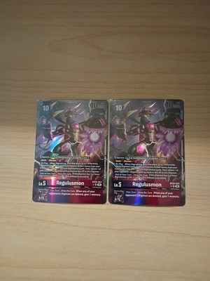 Regulusmon EX10-053 SR - Alt Art - Sinister Order - Digimon TCG 2 Available 