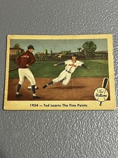 1959 Fleer Ted Williams #4-Ted Learns the Fine Points-vg-cr-nice centering 