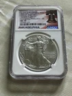2021 (p) Heraldic Eagle Type-1 Silver Dollar MS70