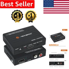 Professional HDMI Audio Extractor with Multiple EDID Settings, 4K Compatible