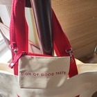 Coca-Cola Canvas Tote Bag & Attached Wristlet, Beige & Red, 2013, New With Tag — photo 9