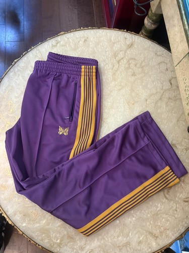 Needles Track Pants, Bottoms, Jersey, XL Purple Japan Authentic