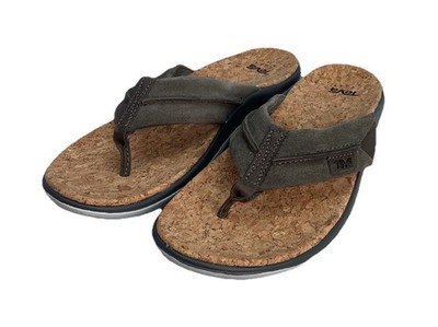 Teva Terra-Float Flip Lux Men s Size 9.5 US Charcoal Grey 