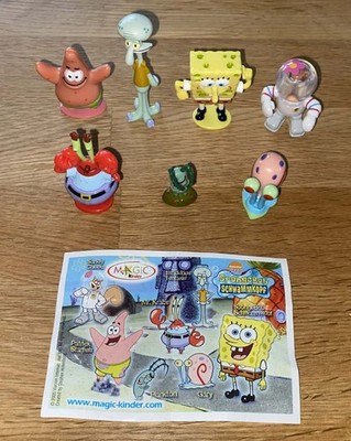 Komplettsatz SpongeBob Schwammkopf + BPZ