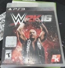 WWE 2k16 - Sony PlayStation 3, 2015 PS3 W/Insert - Untested,