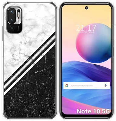 Gel TPU Hülle Für Xiaomi Redmi Note 10 5G / POCO M3 PRO 5G Marmor Design 01 Dib