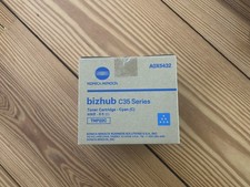 Genuine Konica Minolta TNP22C A0X5432 Cyan Toner Cartridge - NEW SEALED