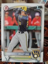 Brady Ebel, 1st Bowman Base - 2025 Bowman Draft Baseball