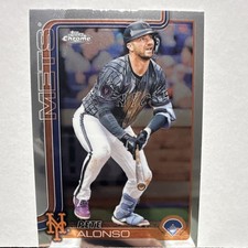 Topps 2024 Topps Chrome Pete Alonso New York Mets #136 Baseball Card