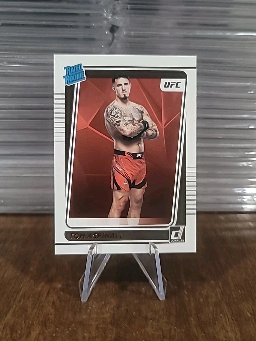 2022 Donruss UFC - Rated Rookie Tom Aspinall #216 (RC)
