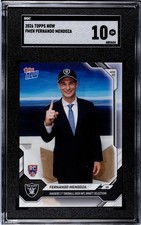 2026 Topps Now Fernando Mendoza NFL Draft Night #FMEN Rookie RC SGC 10 Gem Mint