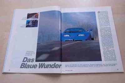 Sport Auto 02/1992 Bugatti EB 110 mit 600PS im Fahrbericht auf 4 Seiten