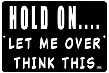 Rogue River Tactical Funny Sarcastic Work Office Retail Metal Tin Sign Wall D...