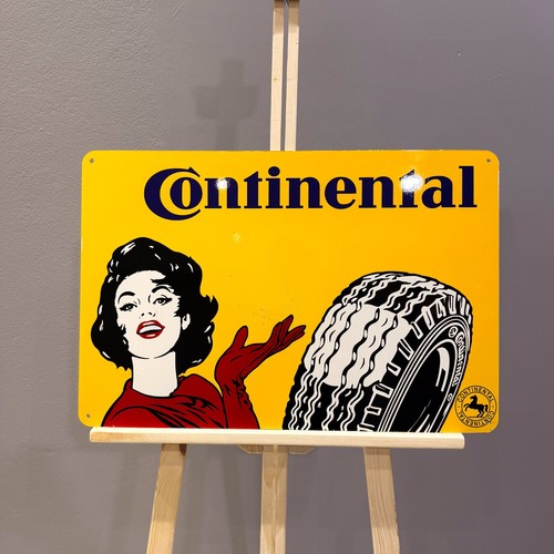 Continental Tyre Advertising – Heavy Metal Sign – 60 × 40 cm (23.6” × 15.7”)