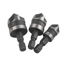Attachment Drill Bit Countersink 90 Degree Carbon Steel Chamferer Drilling