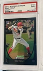 2011 Bowman Chrome Draft #101 Mike Trout Angels RC Rookie Card PSA 9 MINT HOF