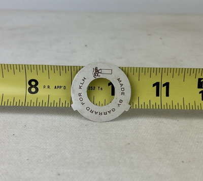 KLH small Turntable Platter Ring Original