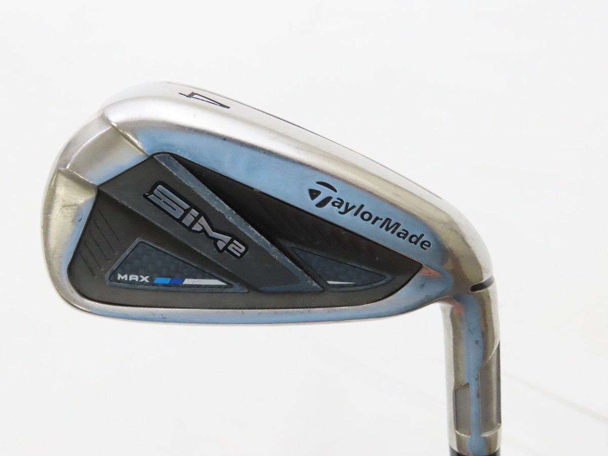 ドラムremake2BOX！【シルバー＆Black】 Used TaylorMade Sim2 Max Single 4 Iron Project X LS 125g 6.5 Extra