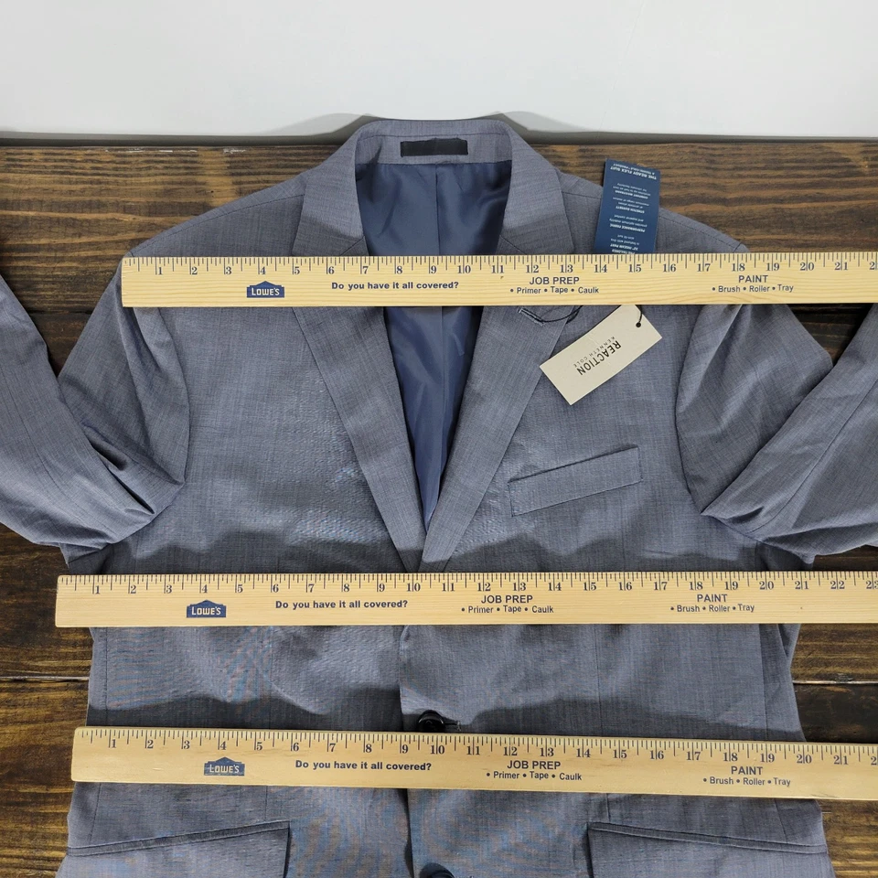 Kenneth Cole Reaction Men's Sport Coat Blazer Two Button Techni-Cole 42S NEW - Image 2 of 4