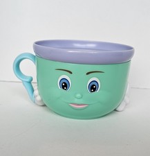 Vintage Toy Century Talking Teapot Tea Cup Replacement Faces Blue