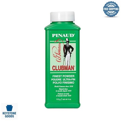 Pinaud Finest Powder 4oz - Soothing, Talc-Free, Natural Skin Care for Men