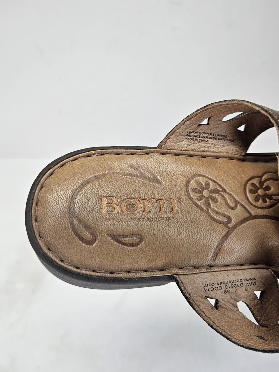 Sandales Femme BOC Occasion - Or Et Argent - Taille 9 M US - Talon Compensé - Style Slides à Enfiler