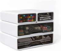 4 StüCk Schreibtisch Organizer, BüRo Organizer Aufbewahrungsbox, Schublade Orga