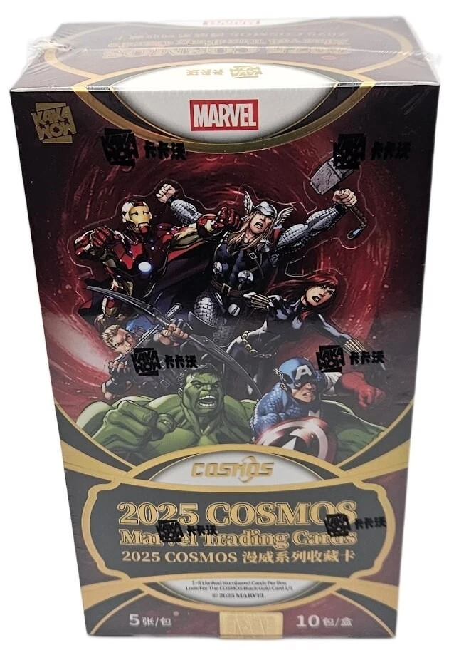 2025 Kakawow Cosmos Marvel Comics Trading Cards Factory Sealed 10