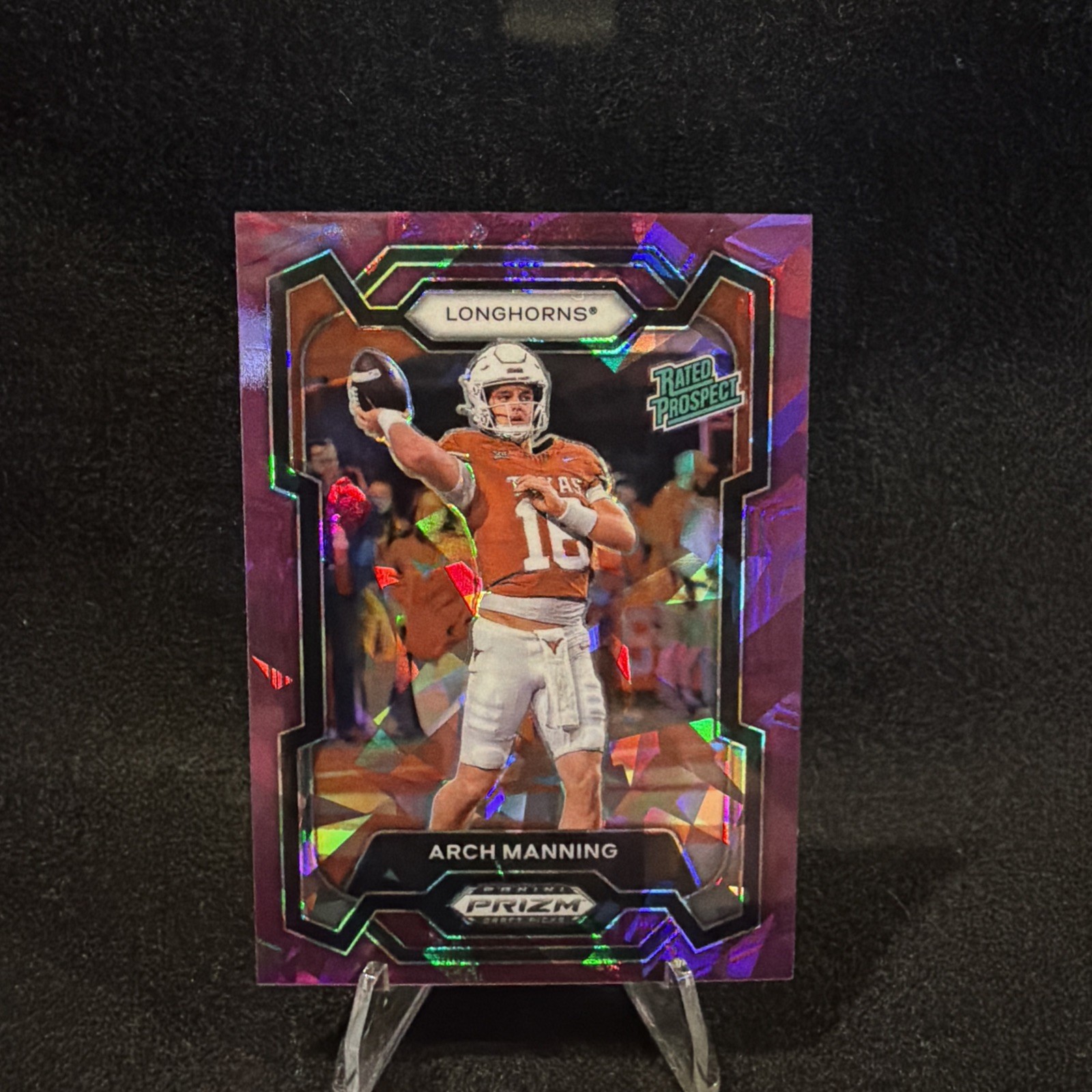 2024 Panini Prizm Draft Picks  Arch Manning #192 Purple Ice Prizm /149 