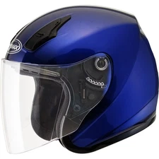GMax Blue OF17 Open Face Helmet ( Size L / Large ) G317496N