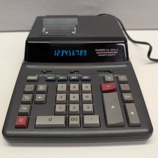 Vintage Casio DL-250LA Heavy-Duty 2-Color Ribbon Print Calculator Free Shipping
