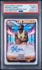 2024-25 Topps Chrome - Autographs Bronny James #TCA-BJJ Refractor (AU, RC) PSA9