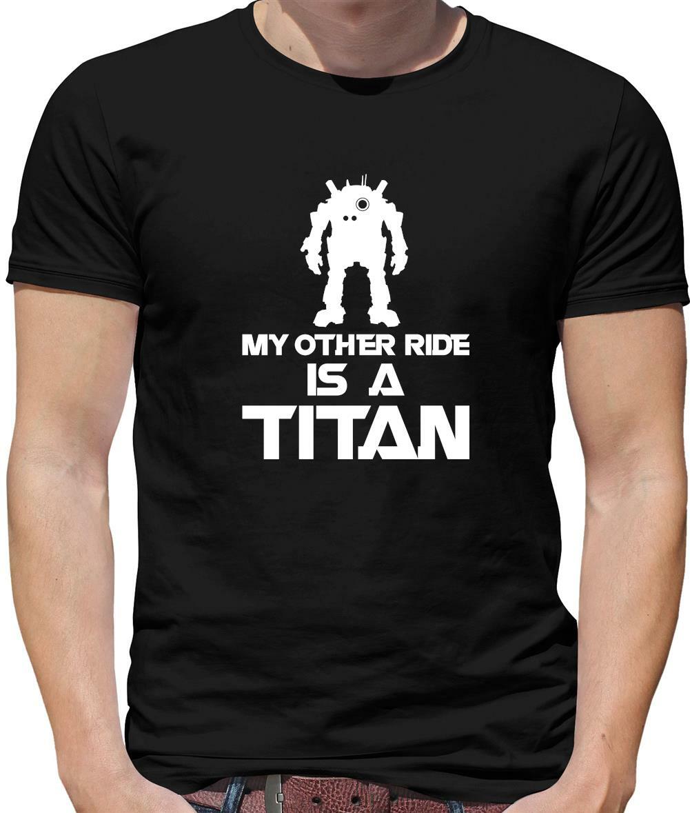 ALTRA T shirt uomo My Other Ride Is A Titan Titanfall gioco giocatore regalo