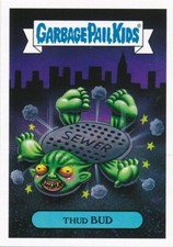 4A THUD BUD 2019 GPK Revenge Oh, Horror-ible CULT BLACK LIGHT C.H.U.D.