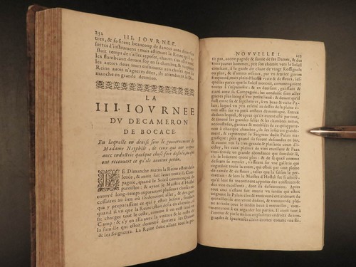 1662 Decameron Boccaccio Macon Black Death Bubonic Plague RARE Renaissance Italy - Picture 8 of 18