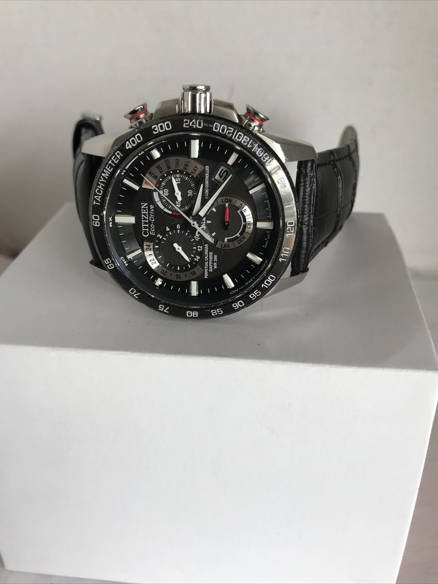 Citizen Men's Eco Drive Chrono A-T Alarm Radio Controlled B