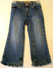 The Children's Place Girls Jeans Size 24 Months Adjustable Waist EUC!!!