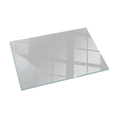 Kaminofen Glas Kaminplatte Ofenplatte Sicherheitsglas Farbe Hellgrau 100 x 70 cm