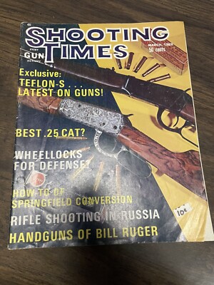 Vintage Shooting Times, March 1969 Ruger rifle shotgun handgun ammo