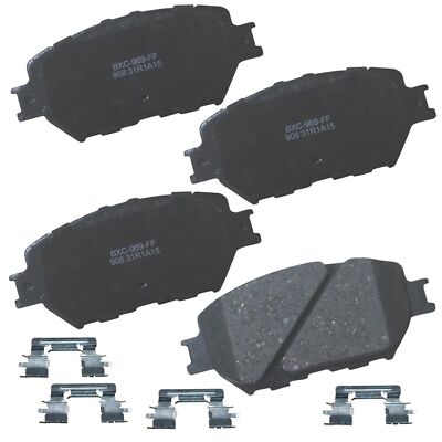 Disc Brake Pad Set-Premium Ceramic Bendix SBC908