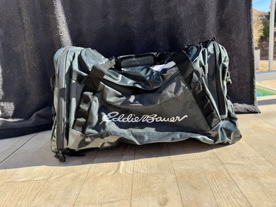 Eddie Bauer First Ascent Maximus 70L Duffel Bag Backpack Gray | eBay