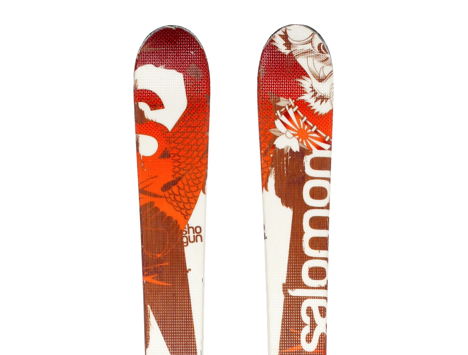 Ski Usati SALOMON "SHOGUN" Taglia: 140 Cm = 1 Metro 40 + Fissaggi