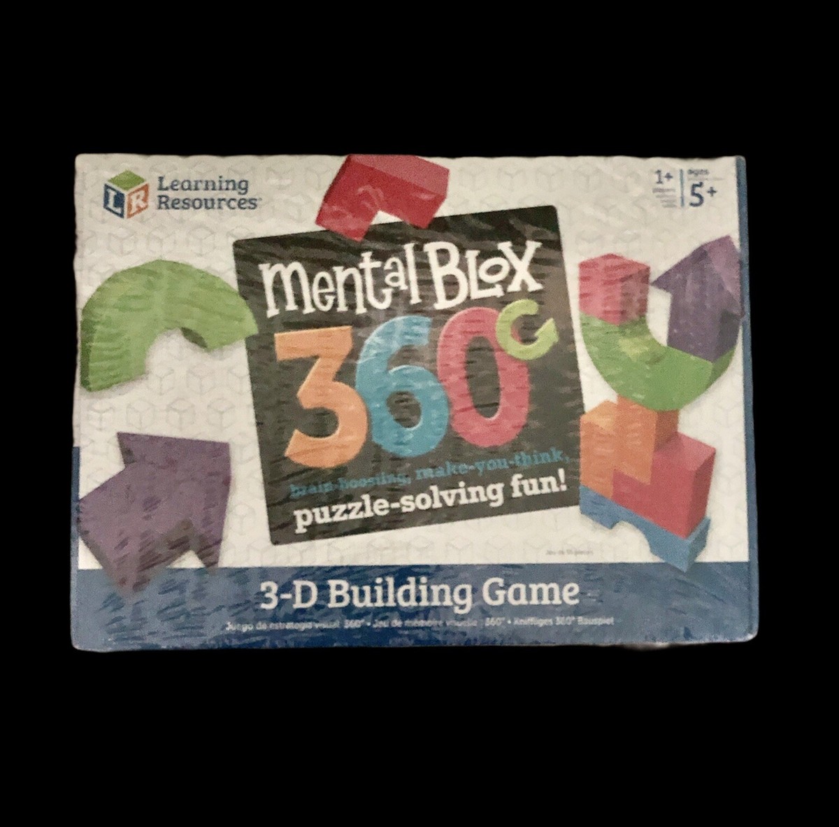 Learning Resources Mental Blox 360 Building Problem Solving Puzzle Game  Kids 5+