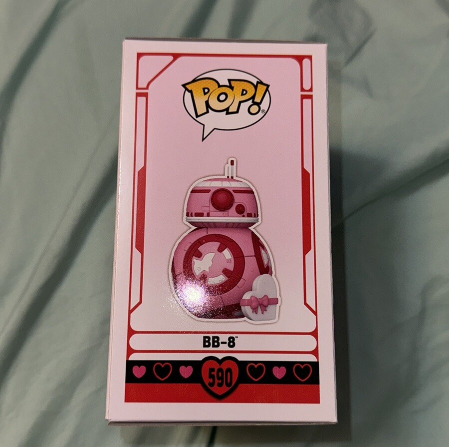 Star Wars - Funko Pop Vinyl Figure BB-8 Valentines Pink No