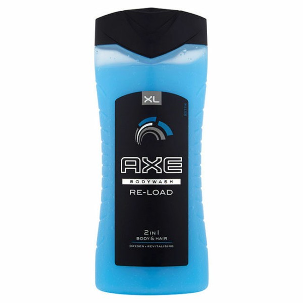 AXE XL 2 in 1 Body Wash for Men Reload Scent Body and Hair Shower GEL