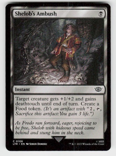shelob mtg card Magic The Gathering - The Lord of the Rings
