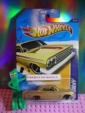 2012 i Hot Wheels '62 CHEVY 1962 103  New GOLD  Muscle Mania  Case J/L