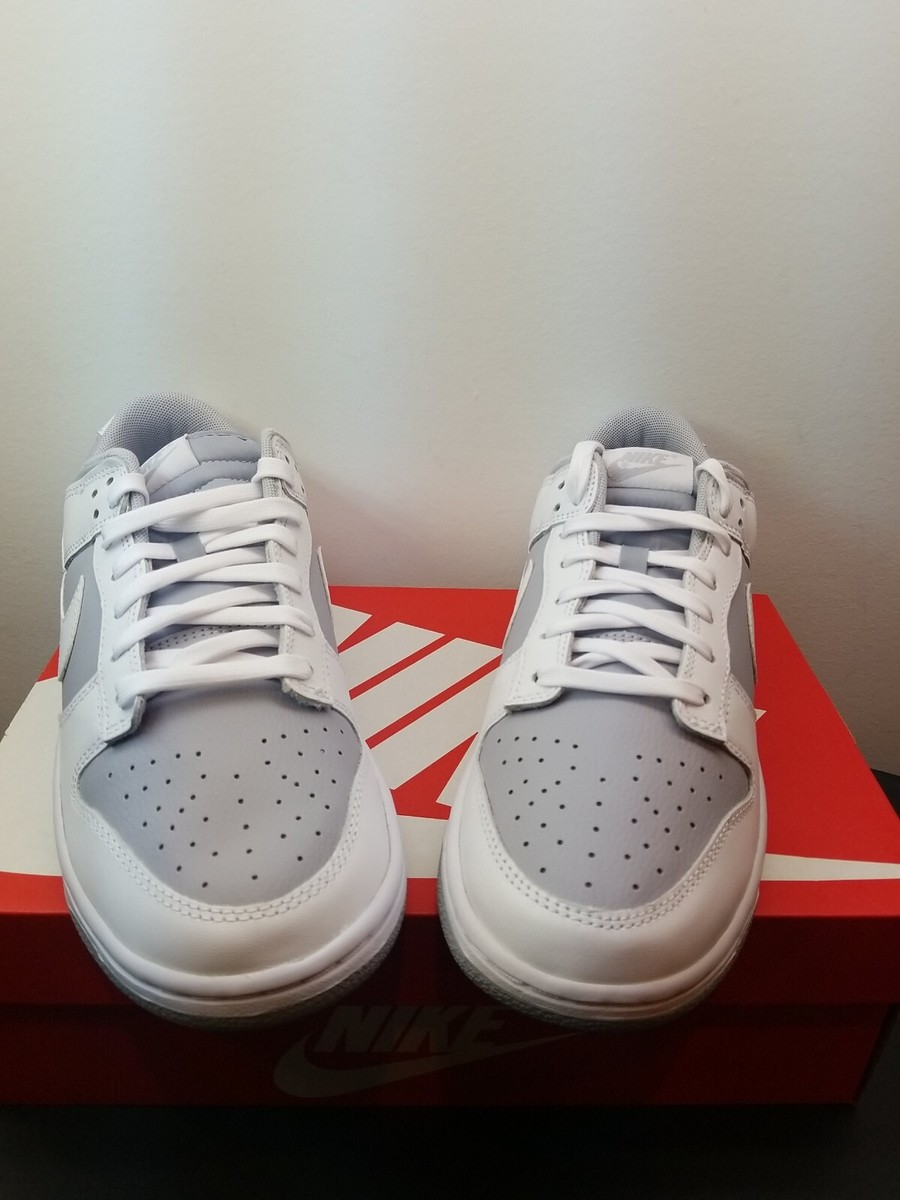 Size 9 - Nike Dunk Low White Netural Gray DJ6188-003 | eBay
